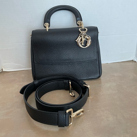 Christian Dior Be Bag Pebbled Leather Mini Satchel - Picture 2 of 14